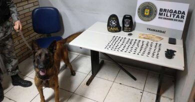 Criminoso é preso com 189 porções de cocaína em Tramandaí