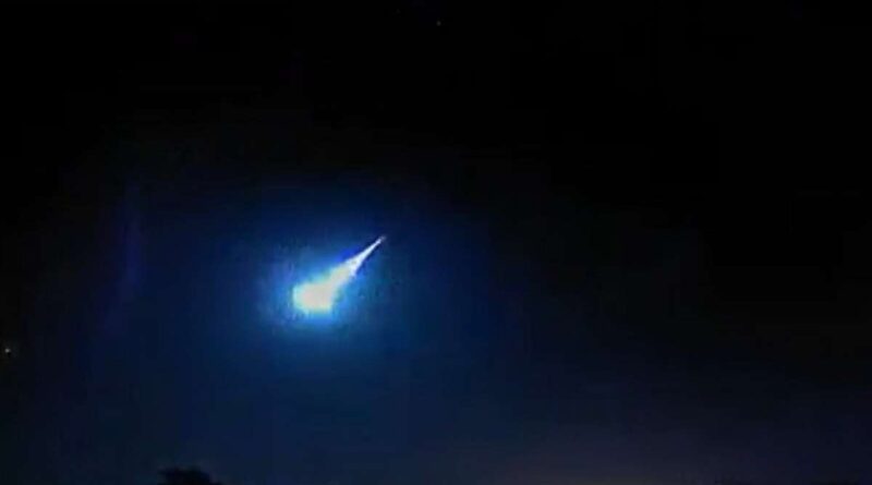 Queda de meteoro é registrada novamente no RS