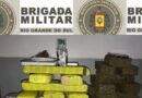 Brigada Militar prende homem com 35 quilos de maconha em Osório