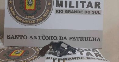 Assaltantes atacam pedestre e acabam presos em Santo Antônio da Patrulha