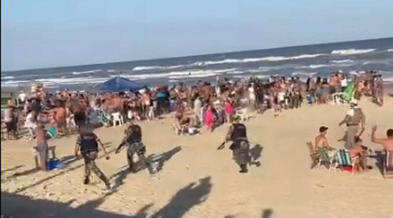 Vídeo registra perseguição na beira mar: BM esclarece
