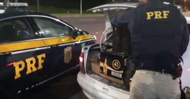 Com carteira suspensa, motorista é preso por descaminho em Osório