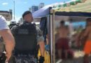 Brigada Militar intervêm em aglomeração na Beira Mar de Capão da Canoa