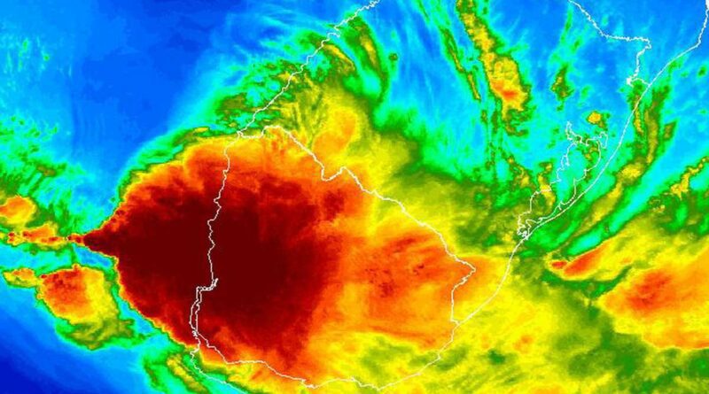 Ciclone extratropical traz ventania e agitação marítima para o Litoral