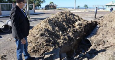 Prefeitura de Osório realiza obras de drenagem em Atlântida Sul