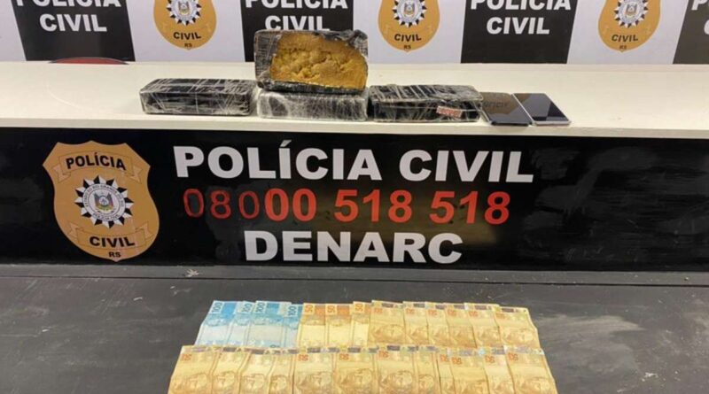 Polícia Civil apreende grande quantidade de crack na Estrada do Mar