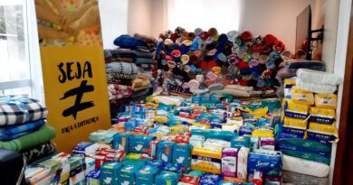 Escola Adventista realiza gincana e doa mais de 9 mil itens ao hospital de Osório