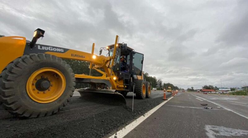 Obra causará bloqueios de faixa na freeway