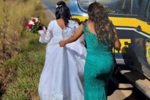PRF socorre noiva que quase perdeu o próprio casamento