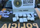 Criminosos são presos tentando lançar drogas na penitenciária de Osório