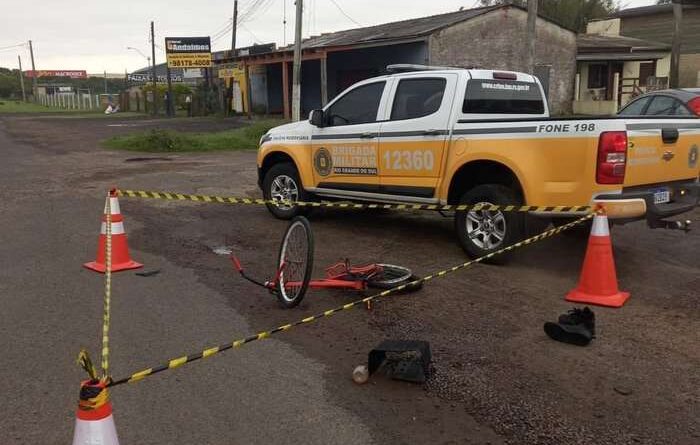 Motorista embriagado é preso após atropelar e matar ciclista na RS-407