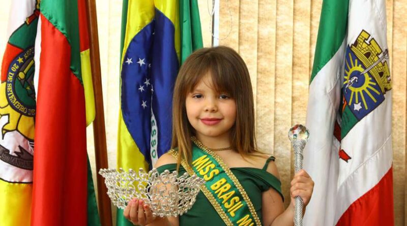 Representante de Osório vence o Mini Miss Brasil Mundial Baby 2021