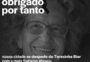 Santo Antônio se despede da ex-primeira dama, professora e escritora: Teresinha de Jesus Bemfica Bier
