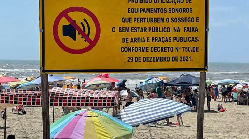 Capão da Canoa emite decreto proibindo o uso de equipamentos sonoros que perturbem o sossego público