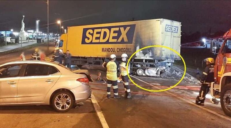 Caminhoneiro de Santo Antônio se envolve em acidente que deixou mortos e feridos graves na BR-101