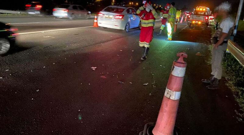 Pedestre morre atropelado na freeway