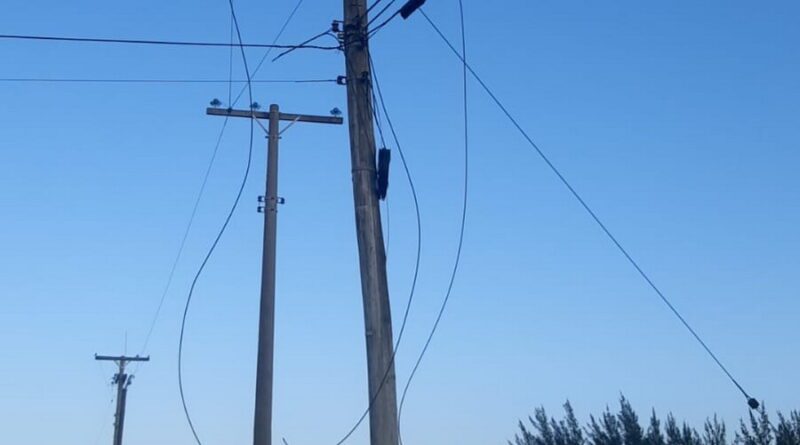 Furto de fios deixa 5 mil clientes sem luz em Arroio do Sal