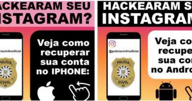Polícia Civil divulga orientações de como proceder nos casos de contas do Instagram "hackeadas"
