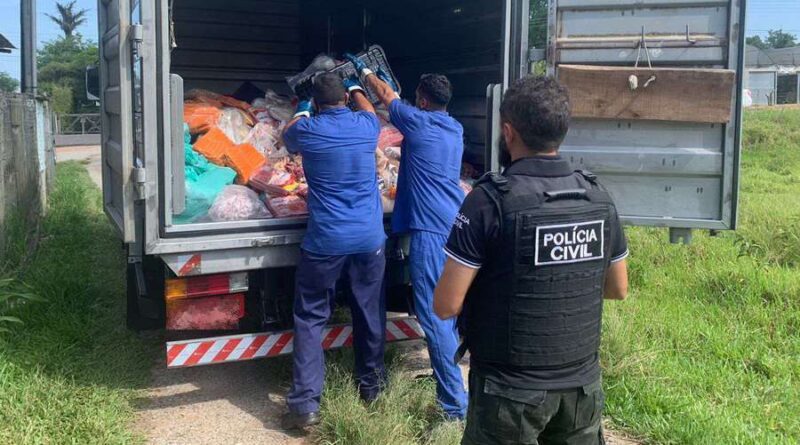 Operação apreende mais de 16 toneladas de alimentos impróprios em Torres