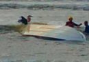 Lancha naufraga com seis pessoas no mar do Litoral Norte