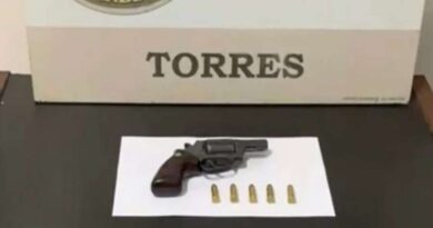 Foragido com vasta ficha policial é preso após assaltar comércio em Torres