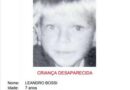 Ossada de menino é encontrada 30 anos após o desaparecimento