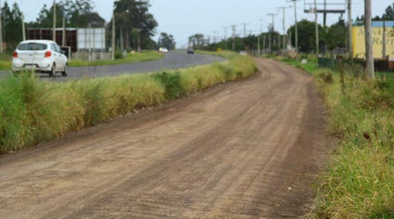 Pavimentação de via paralela a Estrada do Mar já é realidade em Osório