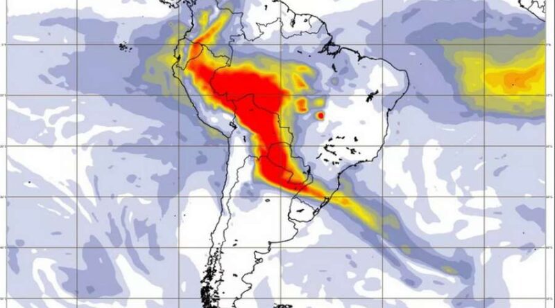 Corredor de fumaça vai chegar ao Sul do Brasil