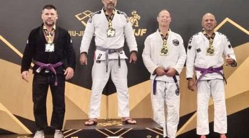 Policial gaúcho é bi-campeão mundial de Jiu Jitsu nos Estados Unidos