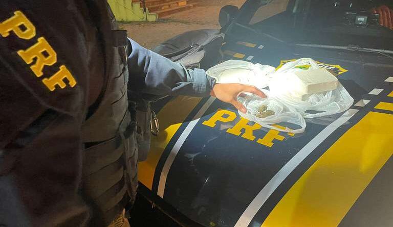 Traficante é flagrado com droga avaliada em R$ 300 mil na BR-290