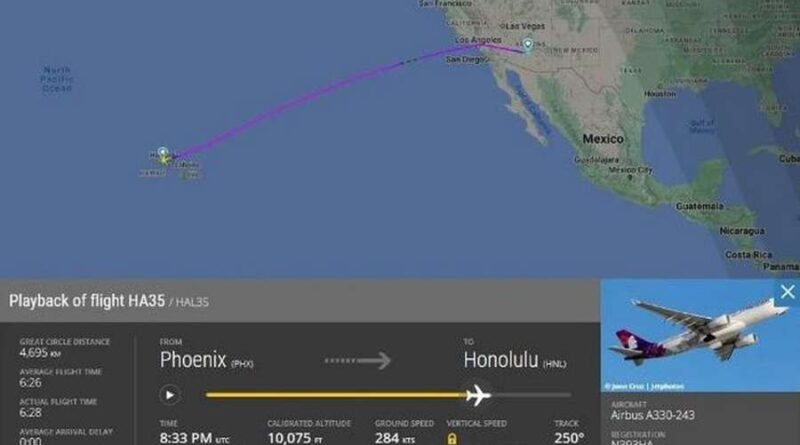 Forte turbulência em voo da Hawaiian Airlines deixa feridos graves