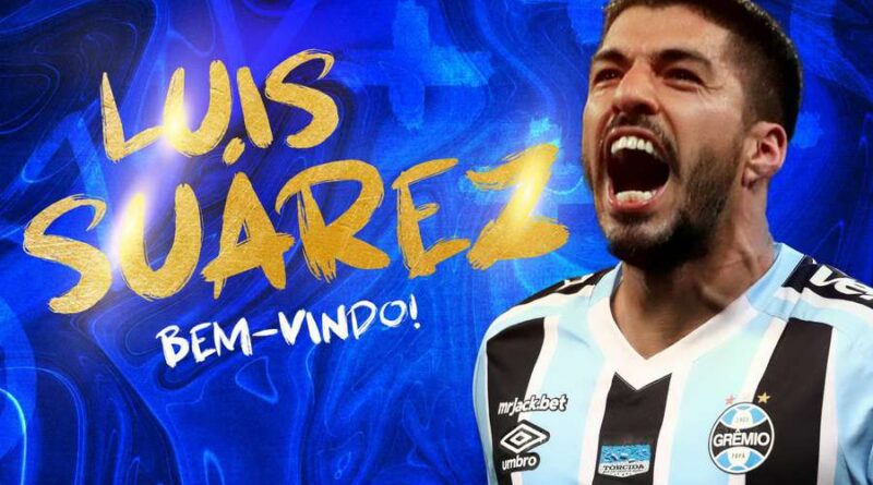 El Pistolero Luis Suárez é anunciado pelo Grêmio