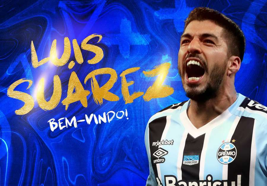 Grêmio apresenta Luis Suárez em evento especial na Arena