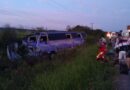 Acidente entre ônibus e caminhão deixa 8 feridos na BR-290: um grave