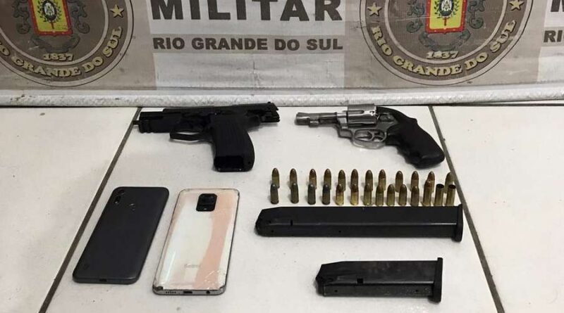 Criminosos trocam tiros com a PM após homicídio em Balneário Pinhal