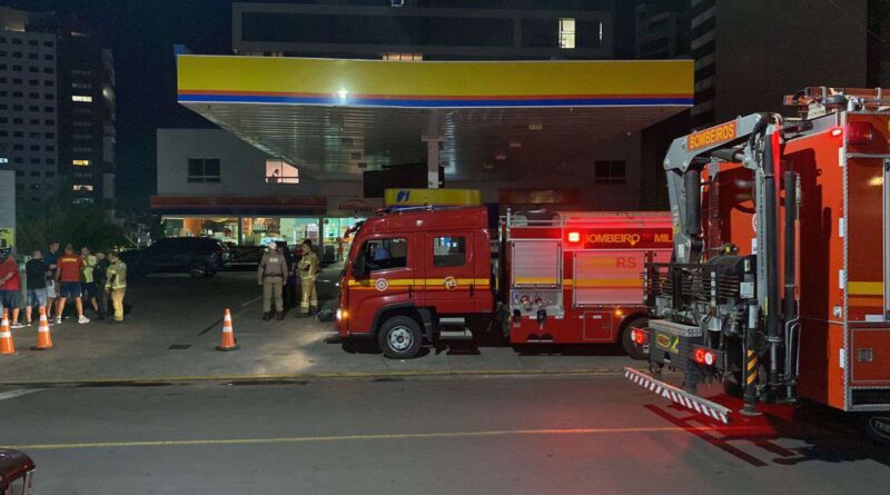 Confirmado vazamento em combustível em posto no centro de Torres