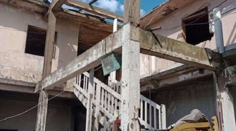 Prédio com risco de colapso estrutural é interditado em Cidreira: moradores serão realocados