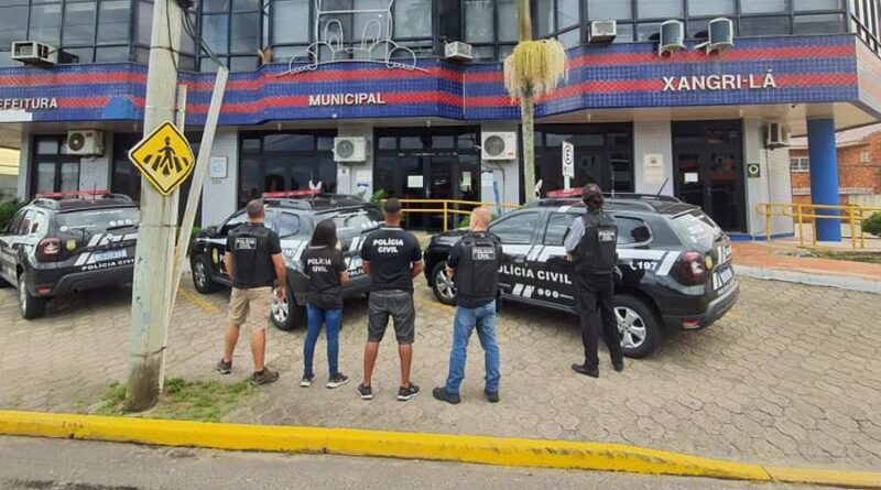 Polícia Civil deflagra operação contra fraude em licitações na prefeitura de Xangri-Lá