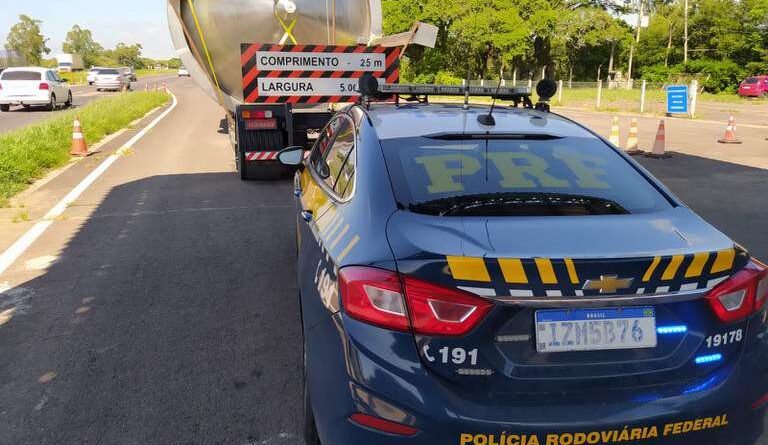 Motorista e responsável por transporte de carga são presos na BR-290: entenda