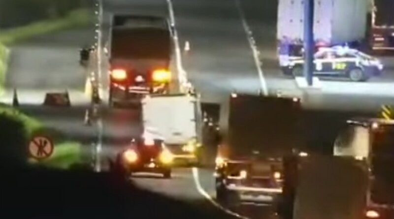 Motorista embriagado é flagrado dirigindo em zigue-zague na BR-101 em Osório (vídeo)