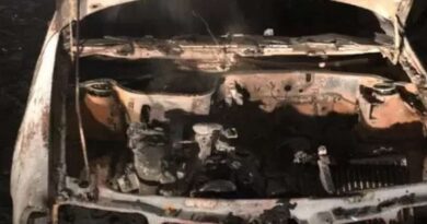 Carro furtado em Osório é encontrado incendiado na beira mar