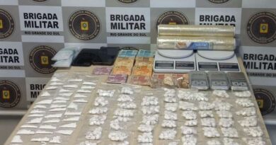BM prende 5 por tráfico de drogas em Osório