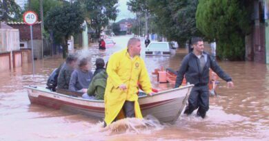 Muita chuva: cidades do Litoral estão entre as com maiores riscos na atuação do ciclone