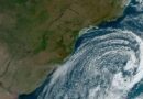 Frente fria associada a ciclone: sistema de tempestades se forma sobre o RS