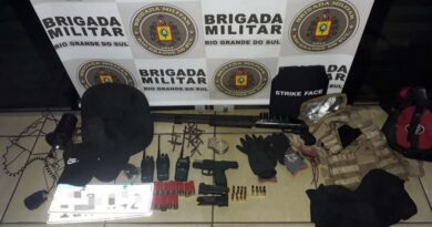 Criminosos são presos após confronto com a BM em Santo Antônio da Patrulha