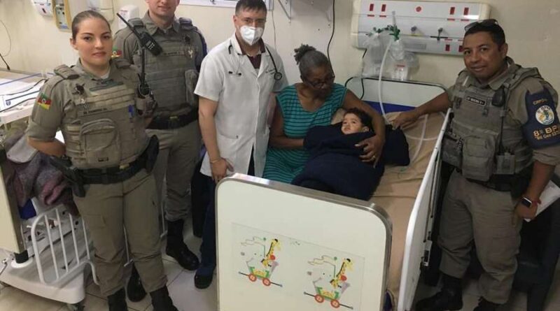 Policiais militares salvam criança de afogamento em Osório