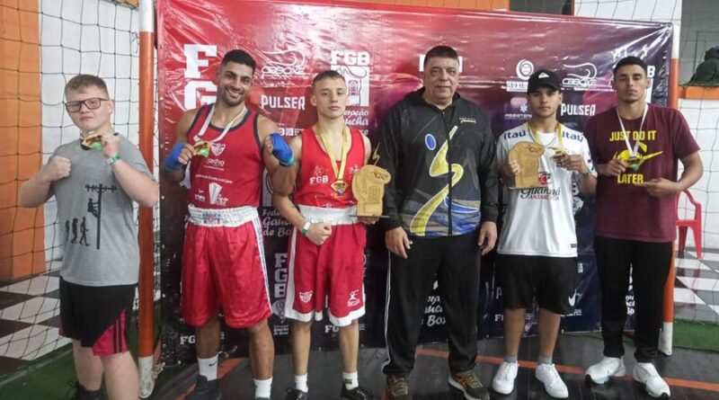 Osorienses conquistam medalhas de ouro e prata no Campeonato Gaúcho de Boxe