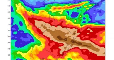 Semana de elevado perigo no RS: enchentes, tempestades e grande ciclone