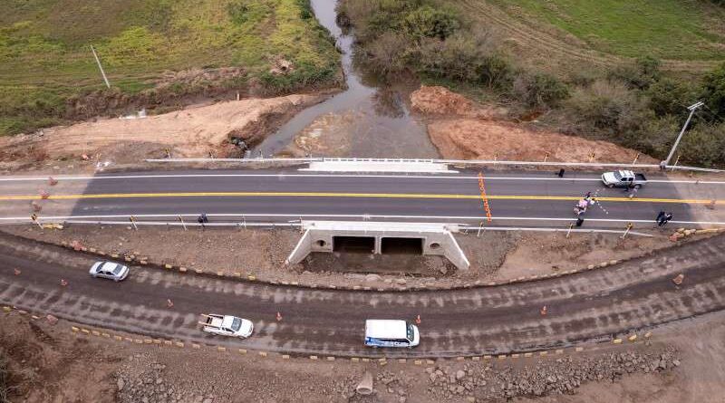 Inaugurada nova ponte da ERS-474 em Santo Antônio da Patrulha