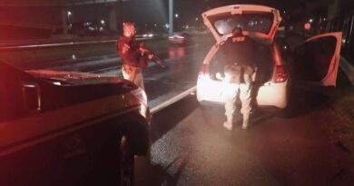 Motorista é preso com 100kg de maconha e carro clonado na freeway